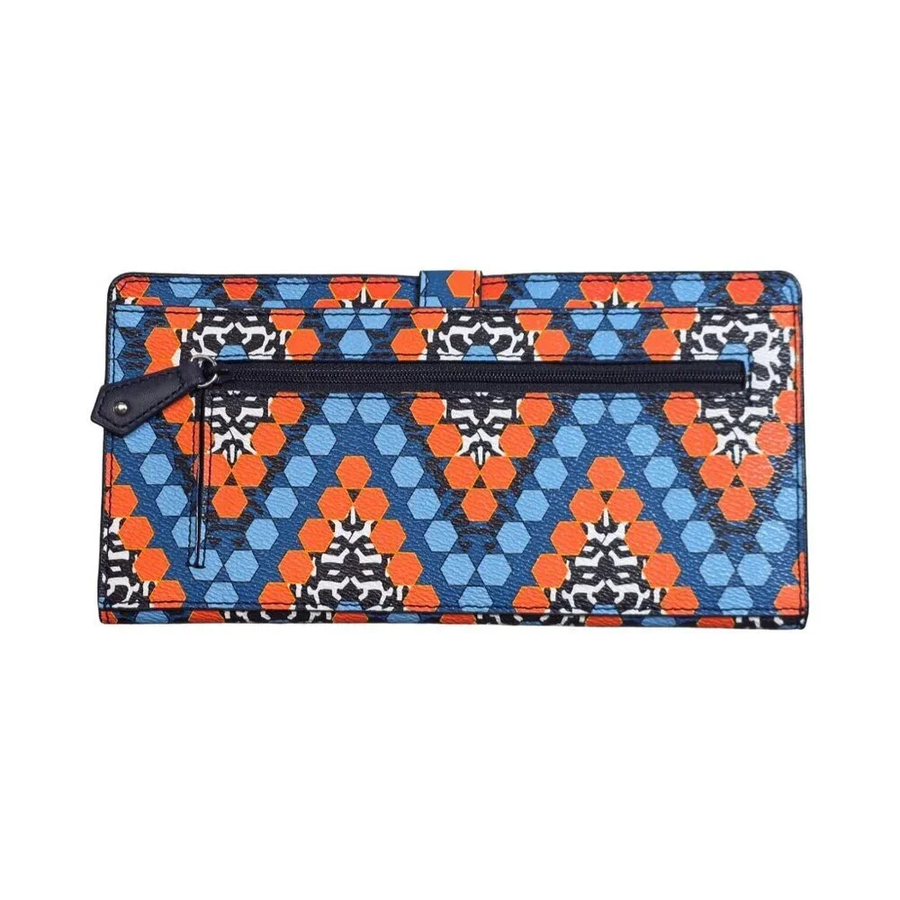 Vera Bradley Slim Travel Organizer Wallet, Marrakesh Beads Print